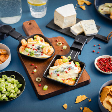 Bildmotiv für CAMBOZOLA-Garnelen Raclette